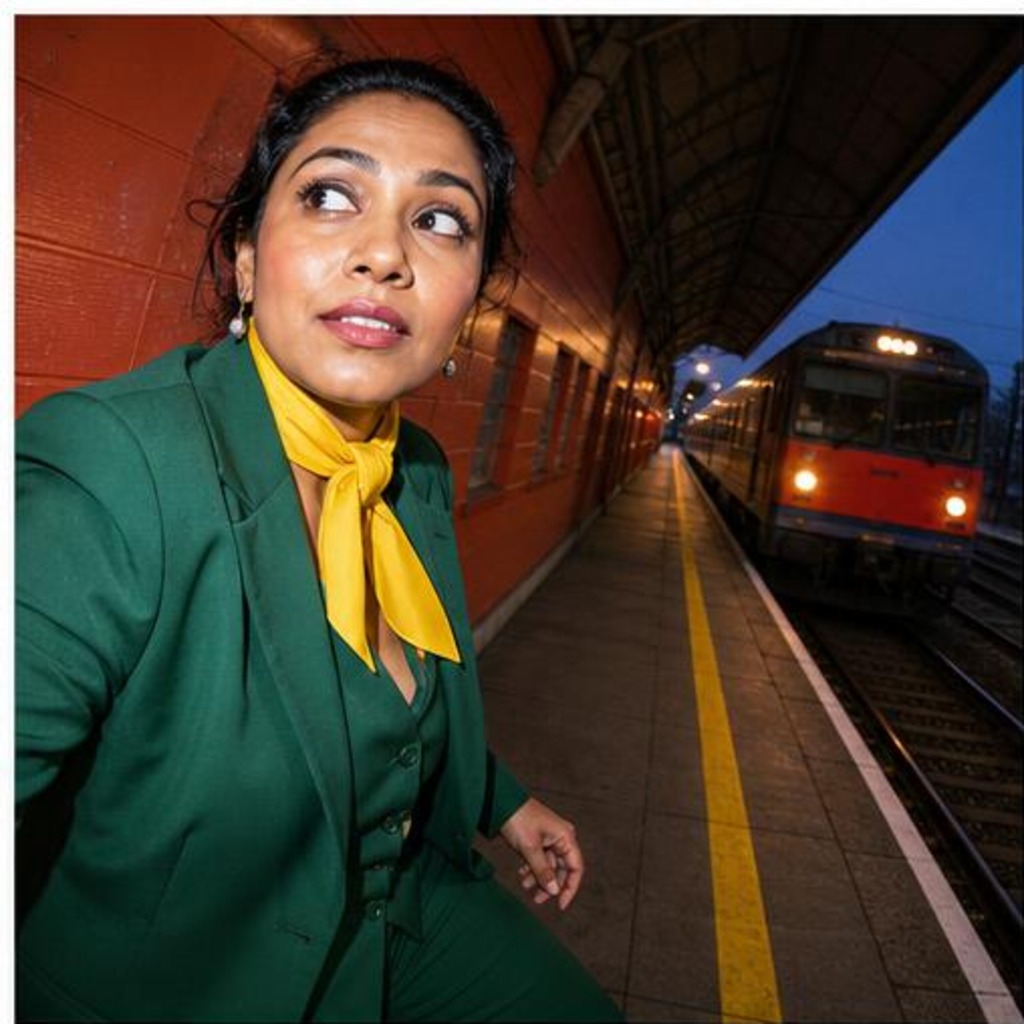 Fictional adult in a vivid direct-flash everyday scene created for the CIRx LDN Inflammation Care hero.