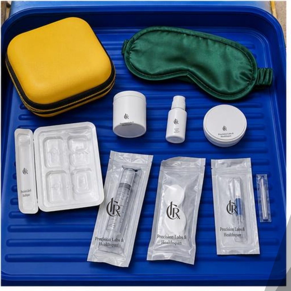 CIRx at-home laboratory care-form concept arranged in a colorful setting for biomarker-results education.